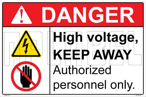 high voltage authorised person